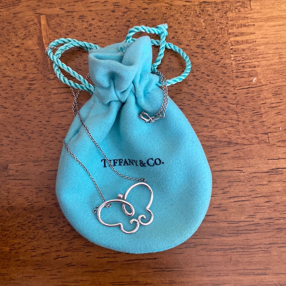 Tiffany and Company Butterfly Necklace Paloma Picasso